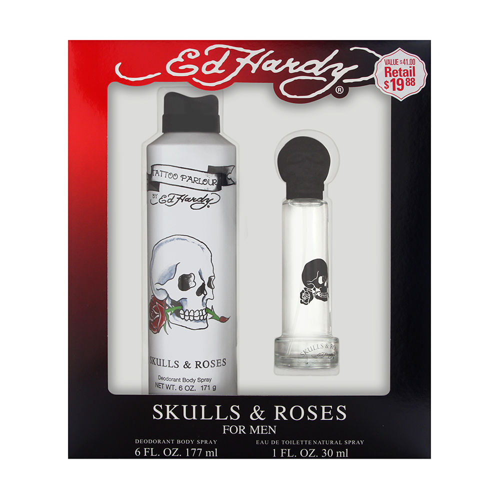 skulls and roses ed hardy colognes for men