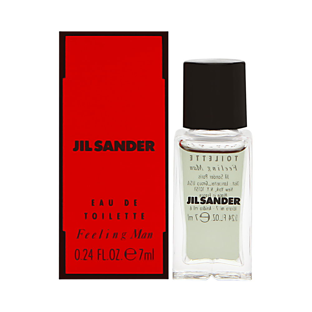 JIL SANDER ジルサンダー feeling man 100ml 未使用 Feeling Man by Jil Sander for Men 0.23 oz EDT Mini Collectible